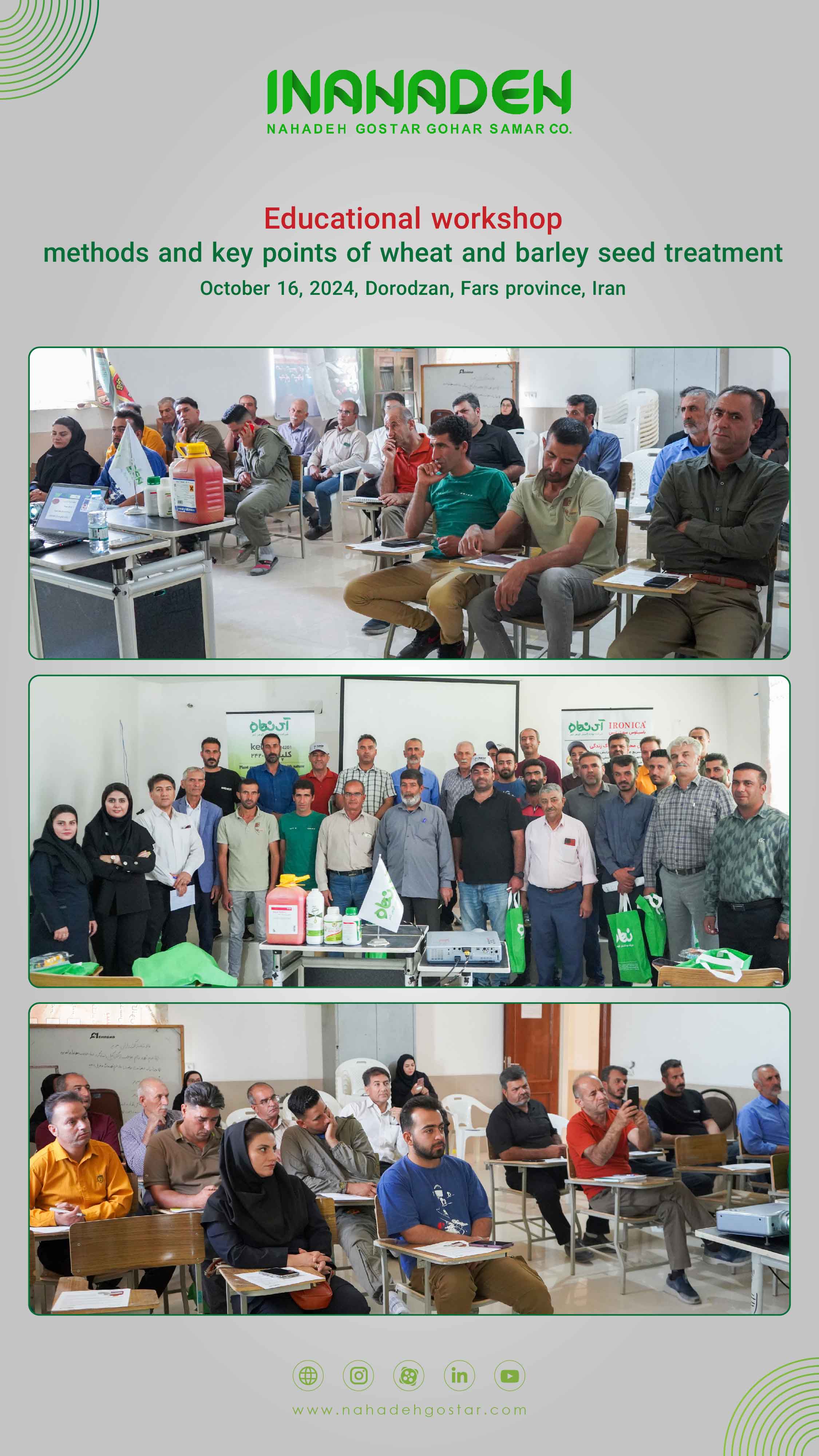 Educational workshop - Octobar 16, 2024, Dorodzan, Fars province, Iran